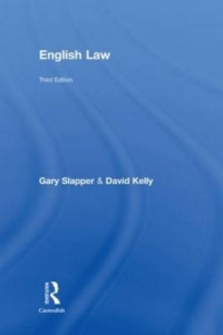 Knjiga English Law David Kelly