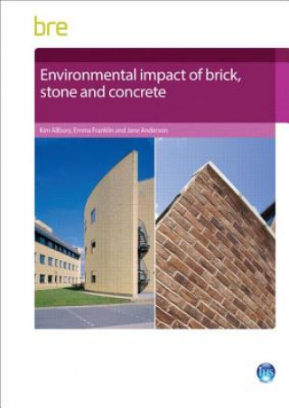 Carte Environmental Impact of Brick, Stone and Concrete Jane Anderson