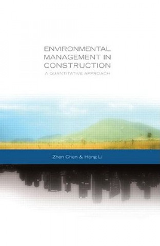 Kniha Environmental Management in Construction Zhen Chen