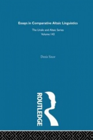 Książka Essays in Comparative Altaic Linguistics Denis Sinor