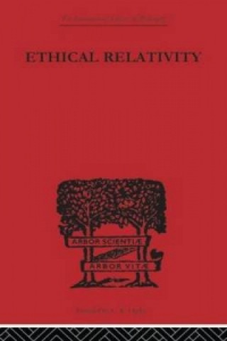 Libro Ethical Relativity Edward Westermarck