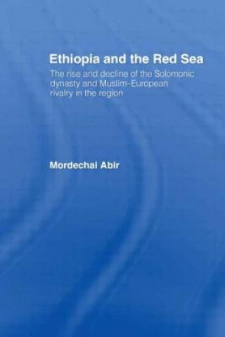 Carte Ethiopia and the Red Sea Mordechai Abir