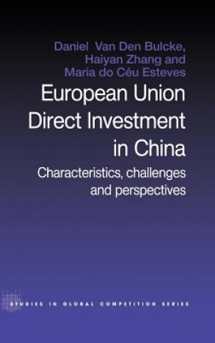 Könyv European Union Direct Investment in China 