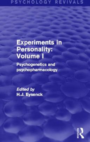 Carte Experiments in Personality: Volume 1 (Psychology Revivals) 
