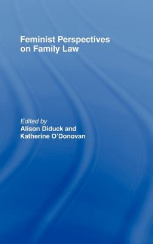 Könyv Feminist Perspectives on Family Law 