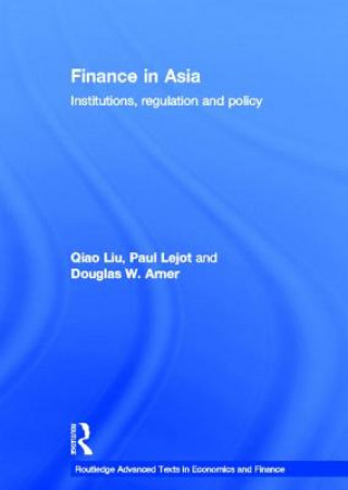 Książka Finance in Asia Douglas Arner