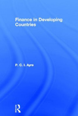 Boek Finance in Developing Countries P. C. I. Ayre