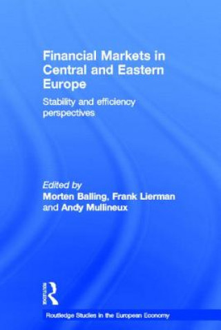 Book Financial Markets in Central and Eastern Europe 