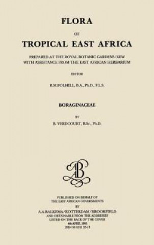 Könyv Flora of Tropical East Africa - Boraginaceae (1991) B. Verdcourt