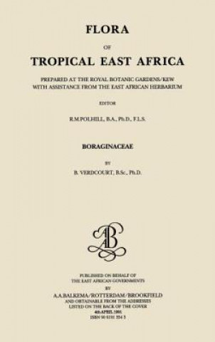 Livre Flora of Tropical East Africa - Boraginaceae (1991) B. Verdcourt