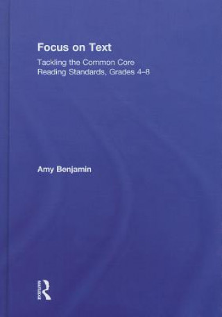 Libro Focus on Text Amy Benjamin