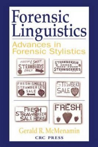 Könyv Forensic Linguistics Gerald R. McMenamin