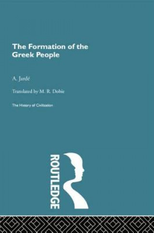 Livre Formation of the Greek People A. Jarde