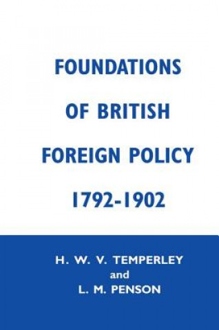 Kniha Foundation of British Foreign Policy H. W. V. Temperley