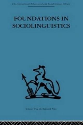 Kniha Foundations in Sociolinguistics 