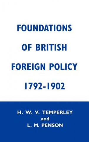 Libro Foundation of British Foreign Policy Lillian M. Penson