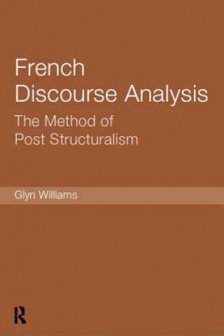 Könyv French Discourse Analysis Glyn Williams