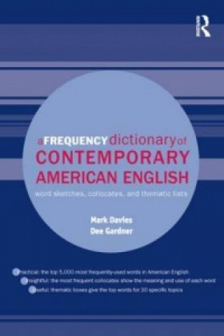 Kniha Frequency Dictionary of Contemporary American English Dee Gardner