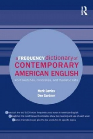 Livre Frequency Dictionary of Contemporary American English Dee Gardner