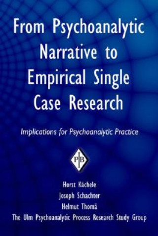 Kniha From Psychoanalytic Narrative to Empirical Single Case Research Helmut Thomae