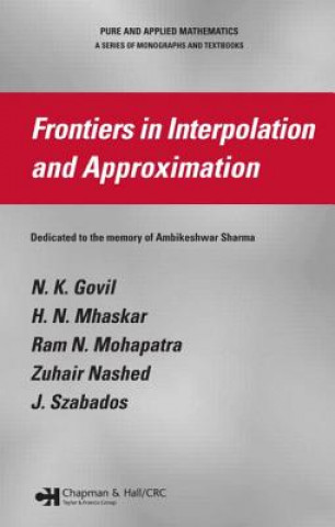Knjiga Frontiers in Interpolation and Approximation J. Szabados