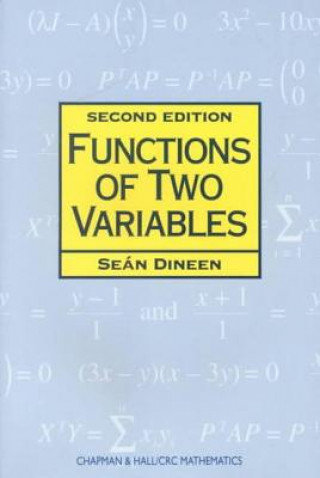 Kniha Functions of Two Variables Sean Dineen