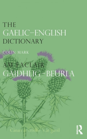 Knjiga Gaelic-English Dictionary Colin B. D. Mark