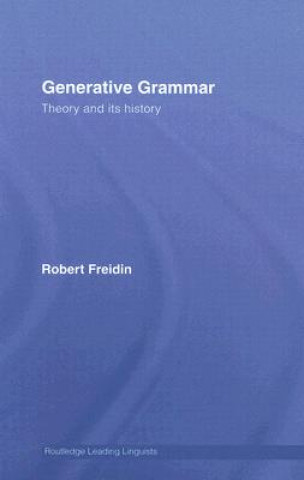 Kniha Generative Grammar Robert Freidin