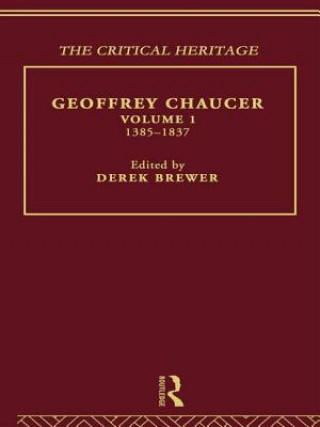 Buch Geoffrey Chaucer Derek Brewer