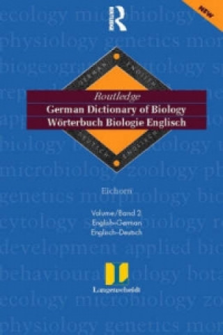 Könyv German Dictionary of Biology Vol 2 