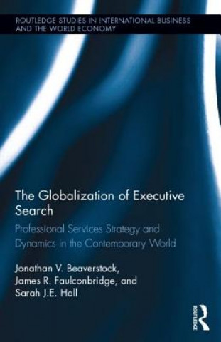 Livre Globalization of Executive Search Sarah Hall