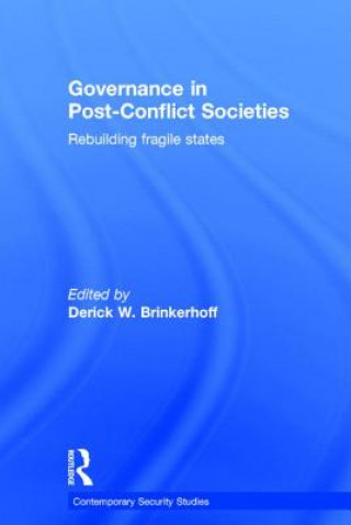 Könyv Governance in Post-Conflict Societies 