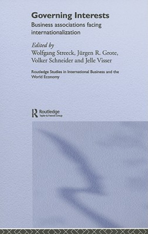 Knjiga Governing Interests Wolfgang Streeck
