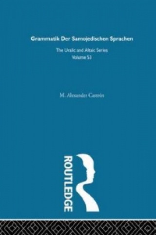 Kniha Grammatik der Samojedischen Sprachen M. Alexander Castren