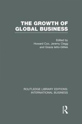 Kniha Growth of Global Business (RLE International Business) 