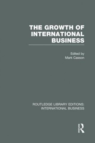 Książka Growth of International Business (RLE International Business) 