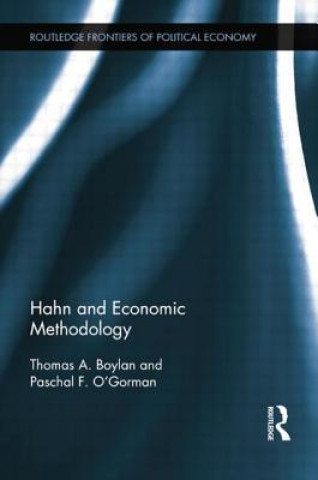 Książka Hahn and Economic Methodology Paschal O'Gorman