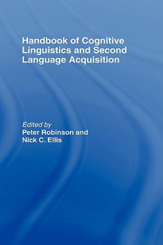 Carte Handbook of Cognitive Linguistics and Second Language Acquisition 