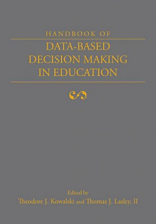Könyv Handbook of Data-Based Decision Making in Education Lasley