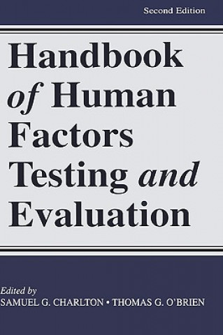 Könyv Handbook of Human Factors Testing and Evaluation 