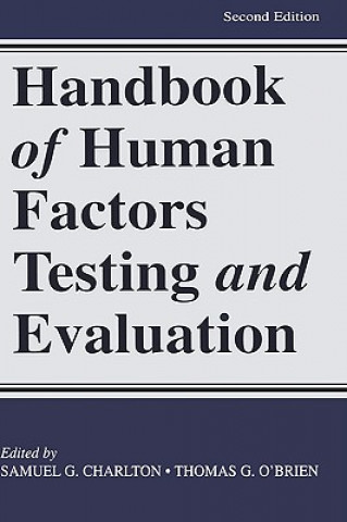 Kniha Handbook of Human Factors Testing and Evaluation 