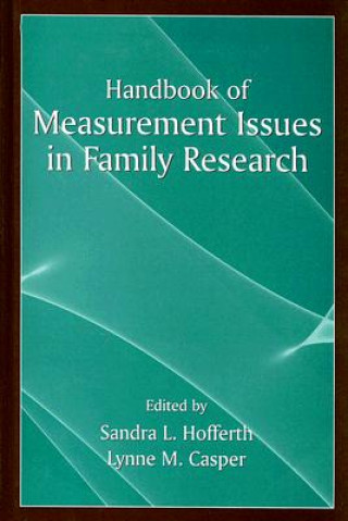 Livre Handbook of Measurement Issues in Family Research 