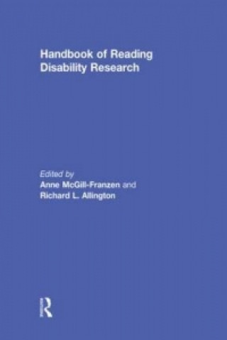 Carte Handbook of Reading Disability Research 