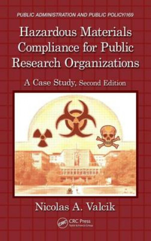 Książka Hazardous Materials Compliance for Public Research Organizations Nicolas A. Valcik