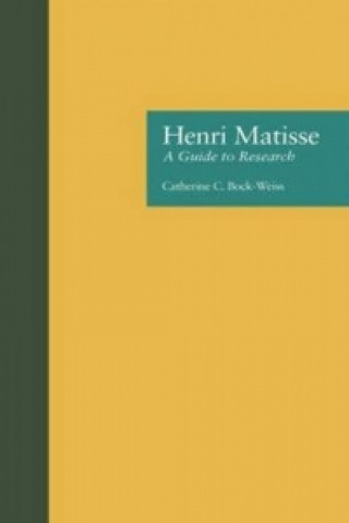 Książka Henri Matisse Catherine Bock-Weiss