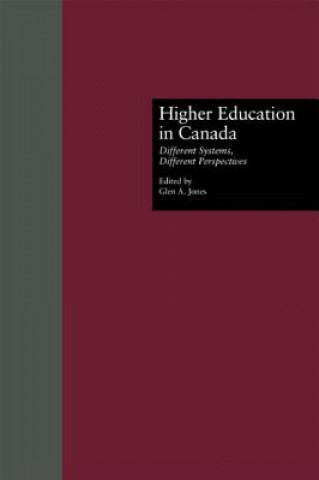 Książka Higher Education in Canada Glen A. Jones