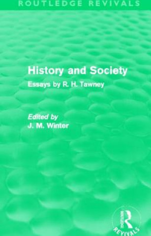 Könyv History and Society R. H. Tawney