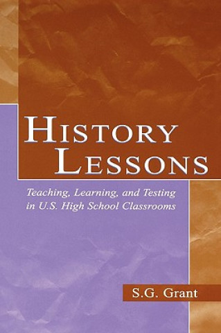 Carte History Lessons S. G. Grant