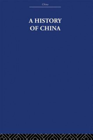 Kniha History of China Wolfram Eberhard