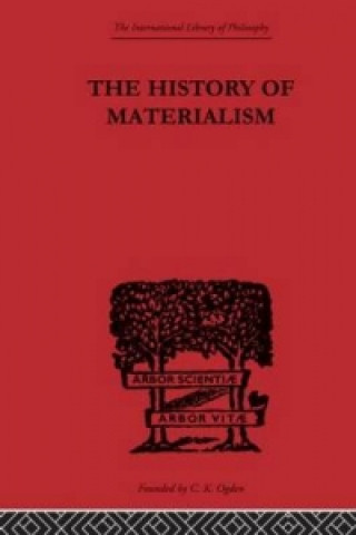 Kniha History of Materialism F. A. Lange